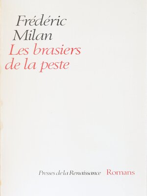cover image of Les Brasiers de la peste